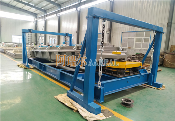1 ~ 4 Decks Max. 2000X5000mm 10 Tons/hora Filtragem de tela giratória de areia natural para peneiração de areia seca de sílica natural com boa dissipação de calor