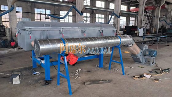 Separador retangular de grânulos de carbono ativado de aço carbono de múltiplos andares