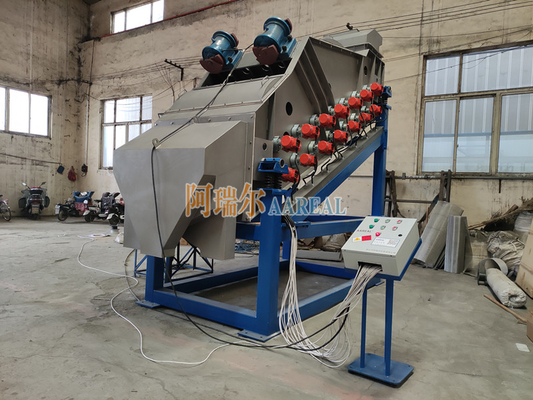 Ecrã de vibração de alta frequência antistático de grande capacidade para rastreamento de pó de PE UHMWPE