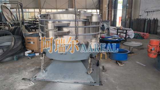 Máquina de triagem de tubulação multideck de aço carbono de 1500 mm para classificação de areia de sílica Alta precisão de triagem Grande capacidade