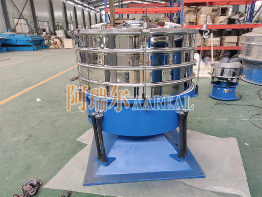 Máquina de tela de tubulação de aço carbono de 1500 mm para pós de óxido de alumínio Movimento elíptico tridimensional