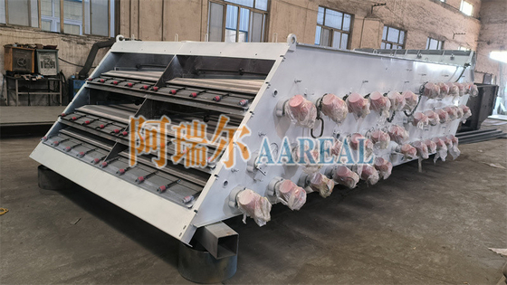1 ~ 2 Decks 2000 * 5000mm Grande capacidade tela de alta freqüência Vibrante Sítio máquinas de triagem para NPK fertilizante químico com vibração de alta velocidade 3000 ~ 3600 RPM