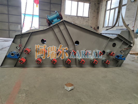 Ecrã de vibração de alta eficácia de alta frequência de grande capacidade para separação de pós UHMWPE