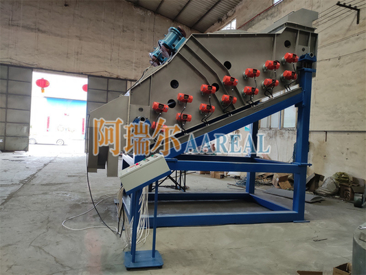 Ecrã de vibração de alta eficácia de alta frequência de grande capacidade para separação de pós UHMWPE