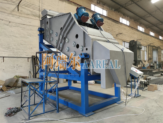 Ecrã de vibração de alta eficácia de alta frequência de grande capacidade para separação de pós UHMWPE