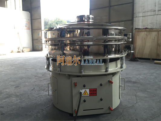 Sete de vibração rotativa de alta eficiência de aço inoxidável de grande capacidade de 1800 RPM para pó metálico