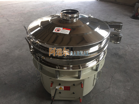 Sete de vibração rotativa de alta eficiência de aço inoxidável de grande capacidade de 1800 RPM para pó metálico