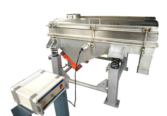 Máquina de filtragem de vibração linear por ultra-som para grafite