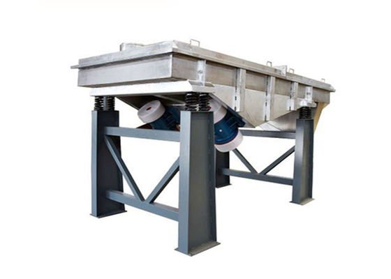 Equipamento de tela de vibração linear ultra-sônica de baixo ruído para alimentação de forragens