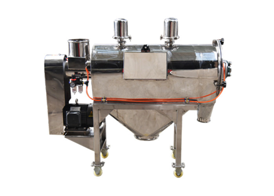 Máquina centrífuga de fluxo de ar de glúten de trigo Máquina separadora de peneira rotativa