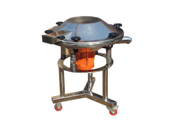 Máquina de separador de tela Vibro de peso leve para solução de fermentação de levedura
