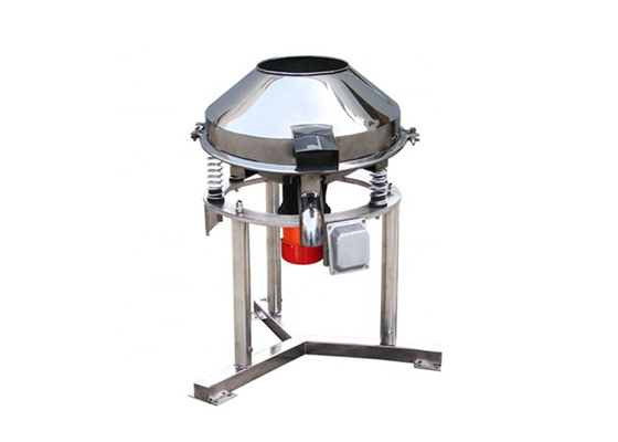Máquina de peneira Vibro de separação de líquidos sólidos de semi-capa 600 mm 800 mm
