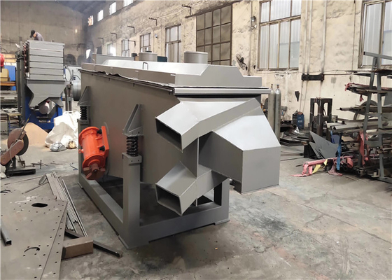 SS 316L Máquina de filtragem de areia vibratória Separador vibratório retangular