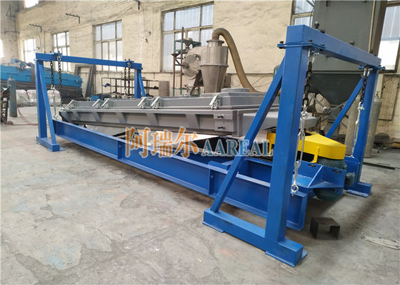 Filtros giratórios retangulares de areia natural