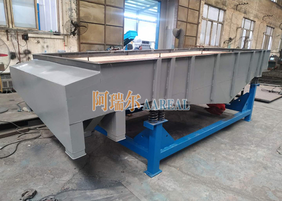 Equipamento de tela de vibração linear rectangular com vários decks