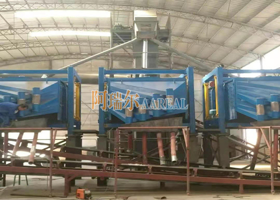 Separador de tela giratório retangular de 2000*4000 mm para areia de Frac de capacidade dupla