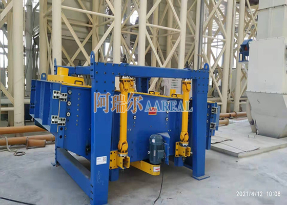 Filtro giratório retangular de areia de granito para triagem de vários andares Substituição fácil de tela SKF Motor de rolamento ABB