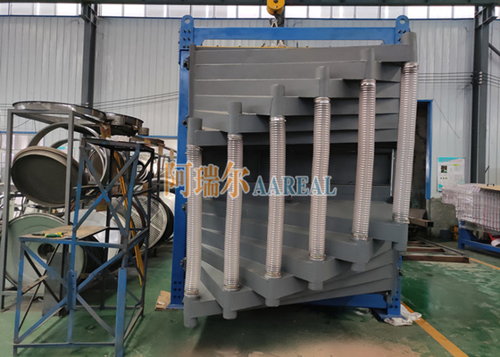 Filtro giratório retangular de areia de granito para triagem de vários andares Substituição fácil de tela SKF Motor de rolamento ABB