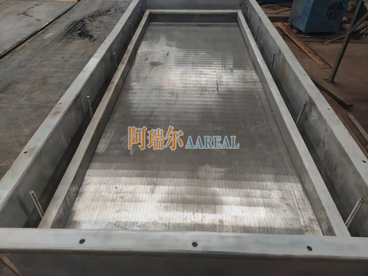 Ecrã de vibração de movimento linear SUS para separação de produtos químicos de peneira