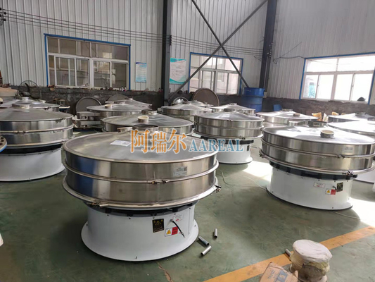 Máquina de tela vibratória de aço inoxidável de 1500 mm para pó de dióxido de titânio