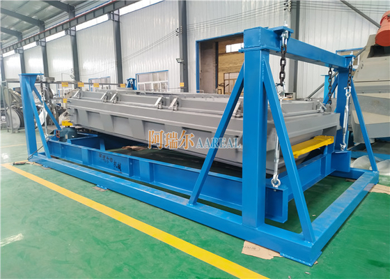Alta Eficiência Grande Saída 3-Deck 1500 * 3600mm Petróleo Coke Giratório Filtro de tela para filtragem 0.1mm pó