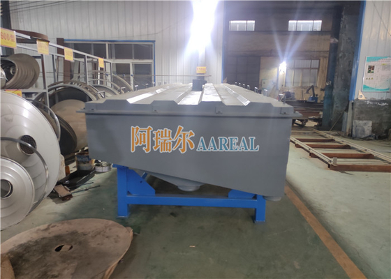Separador de vibração rectangular de vários pavimentos de 1500*4500 mm para as fichas de madeira