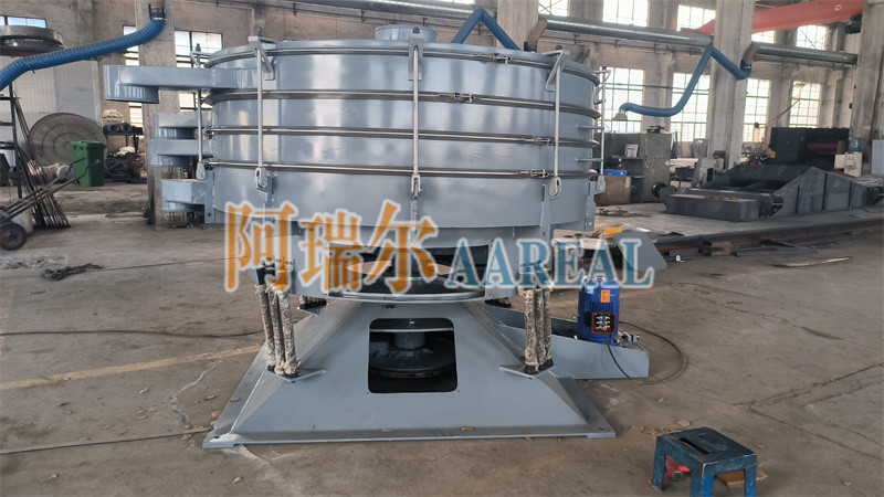 Máquina de triagem de tubulação multideck de aço carbono de 1500 mm para classificação de areia de sílica Alta precisão de triagem Grande capacidade