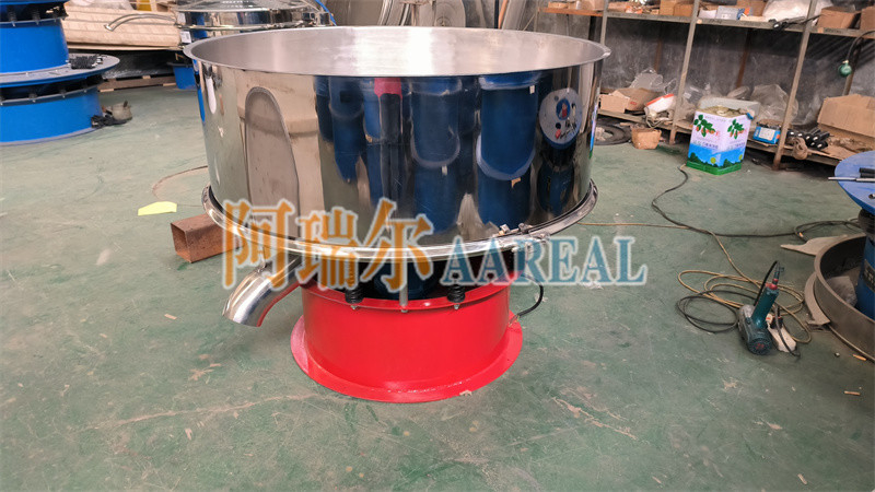 Filtro Vibrante de Leite de Soja Quente de aço inoxidável de 1200 mm para separação de líquidos sólidos de lama