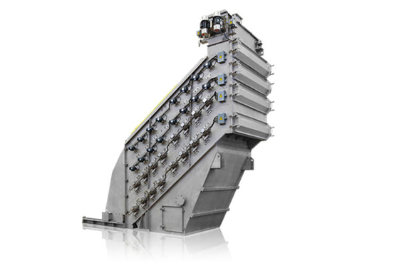 2400*6000mm 3 Deck High Frequency Screen Vibratory Sieve para partículas de carbonato de cálcio e mármore Separação precisa impulsionada por motores desequilibrados