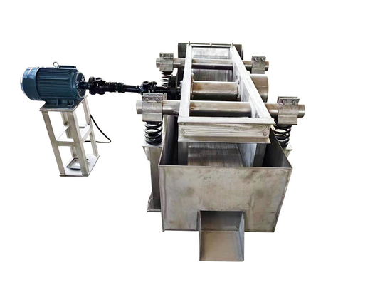 Máquina de tela de vibração plana de aço inoxidável 316L para filtragem de pasta de papel