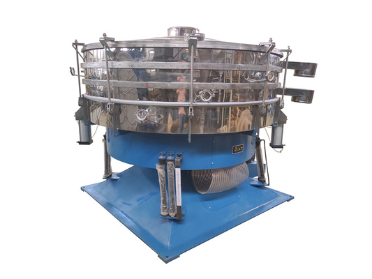 Alta eficiência de aço inoxidável 3 deck 2000mm ultra-sônico Tumbler triagem para 325 malha de coco Shell Activated Carbon Powder