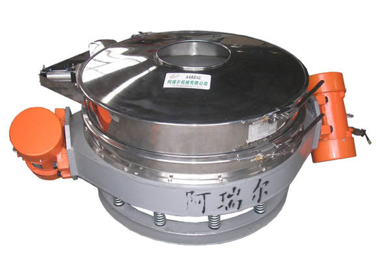 Máquina de filtro Vibro de aço inoxidável Flow Through Separator para remoção de impurezas da farinha