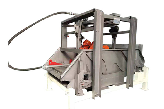Máquina de triagem húmida de separadores sólidos e líquidos de duplo movimento para pasta de papel