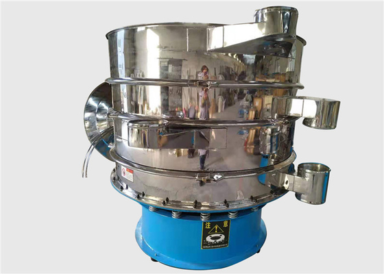 Máquina de peneira de partículas de prata rotativa Vibro Material de aço inoxidável 304 316L