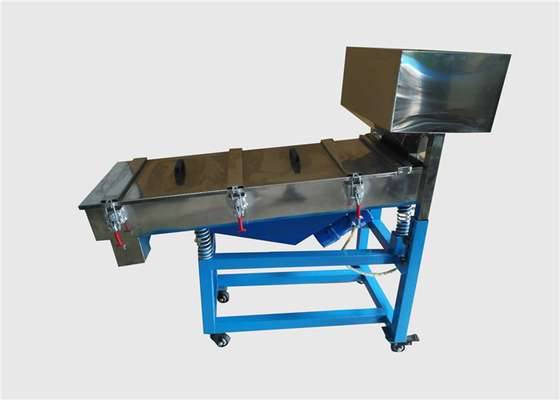 Equipamento de triagem vibratório horizontal Movimento linear para partículas plásticas