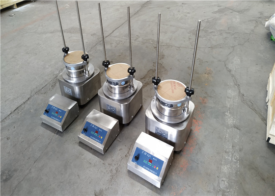 Aço inoxidável tridimensional 0 ~ 99 minutos Shaker de peneira de teste eletromagnético para inspeção de granularidade de laboratório