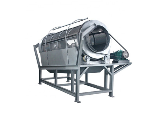 Placer Gold Rotary Sifter Screens Durável Stainless Steel Trommel Sieve