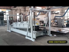 Ecrã giratório de movimento circular com 3 decks Instalação de suspensão de cabo de aço inoxidável