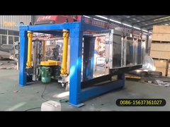 Separador de tela do filtro giratório de saída com substituição fácil da tela