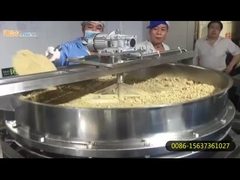 400 mm raspador de grades alimentares filtro de tela vibratório em linha