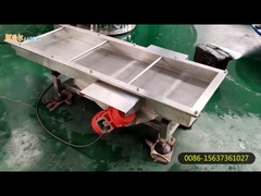 Ecrã de vibração de movimento linear SUS para separação de produtos químicos de peneira