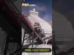 30~50 TPH tela de alta frequência para peneiração de areia de sílica Frac areia